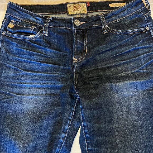 EXCELLENT CONDITION WOMEN’S SIZE 29P DEAR JOHN PLAYBACK COMFORT STRAIGHT JEANS - Picture 7 of 11